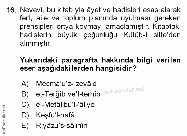 Soru 16