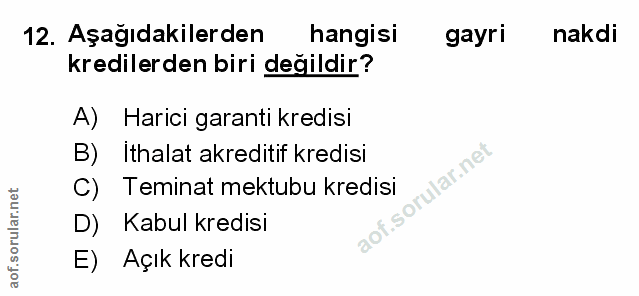 Soru 12