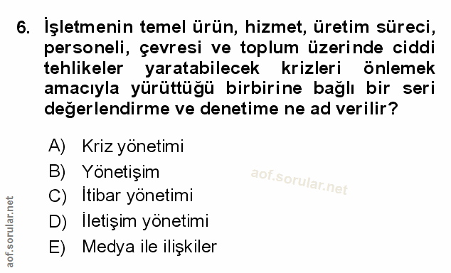 Soru 6