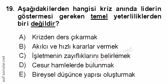 Soru 19