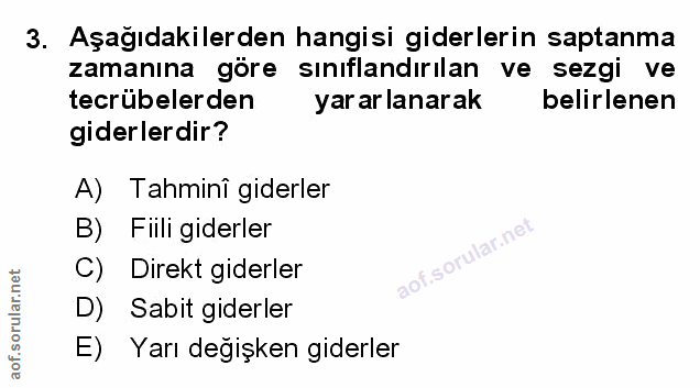 Soru 3