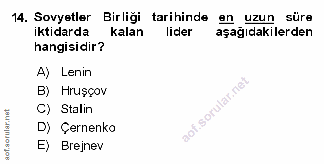 Soru 14