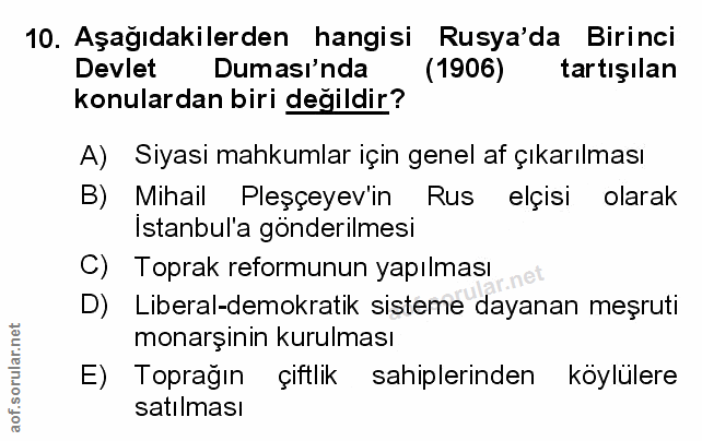 Soru 10