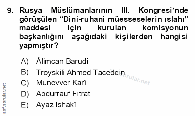 Soru 9