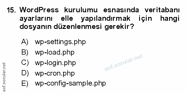 Soru 15