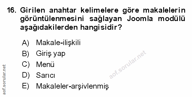 Soru 16
