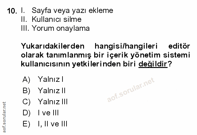 Soru 10