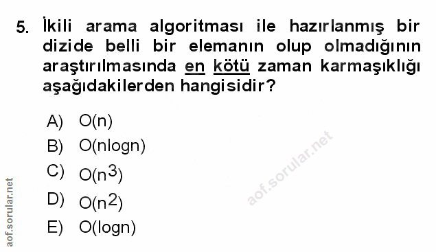 Soru 5