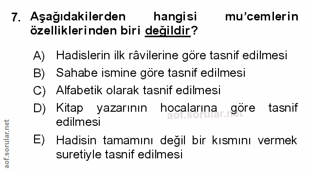 Soru 7