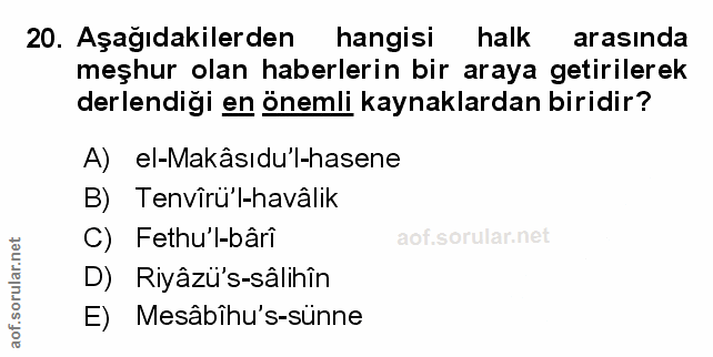 Soru 20