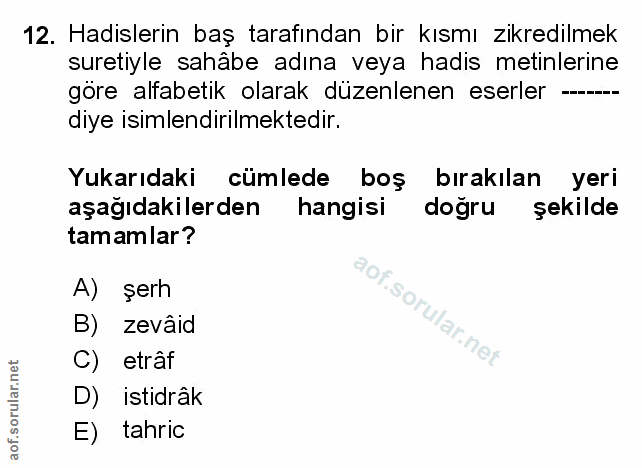 Soru 12