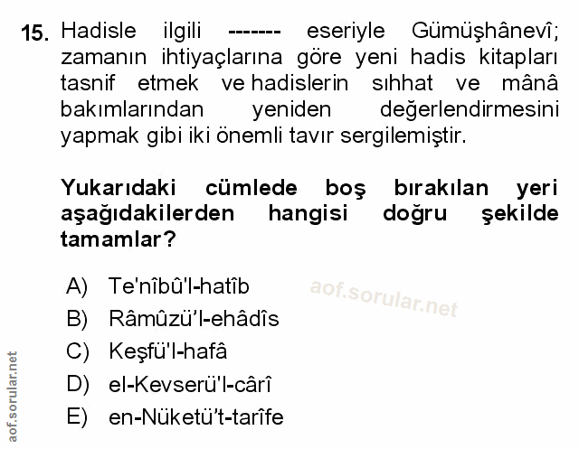 Soru 15