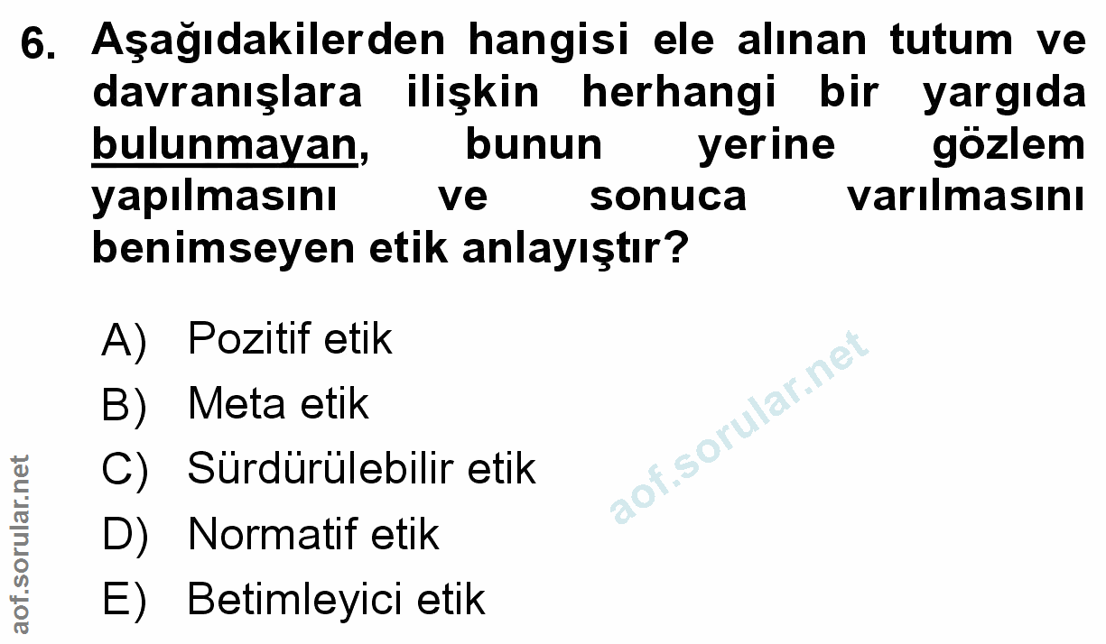 Soru 6
