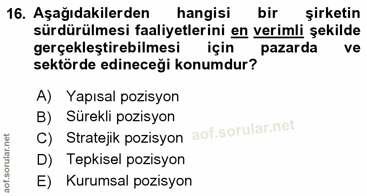 Soru 16