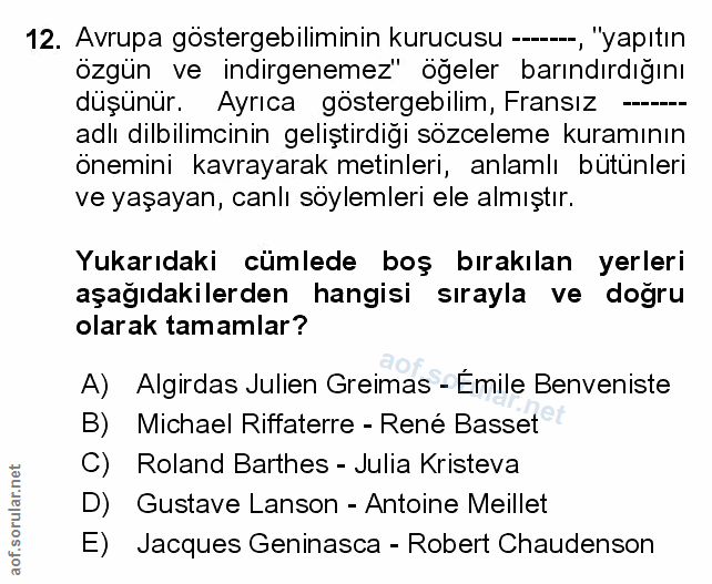 Soru 12