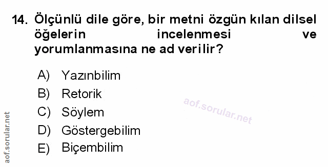 Soru 14