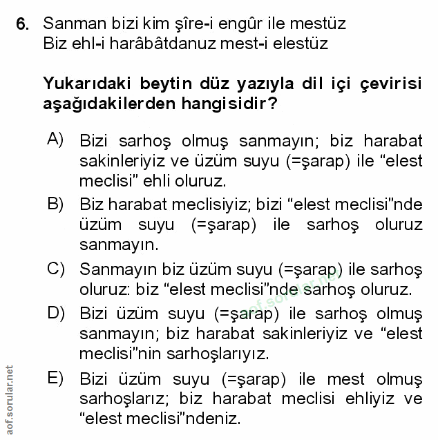 Soru 6