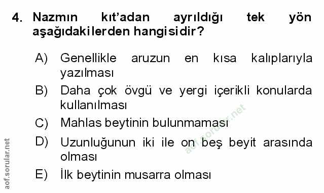 Soru 4