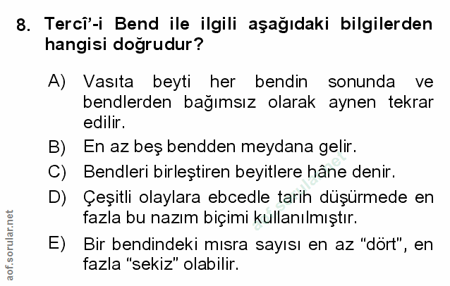 Soru 8