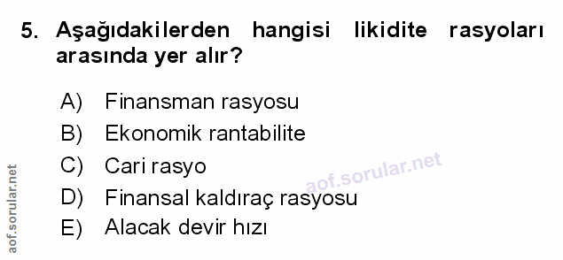 Soru 5