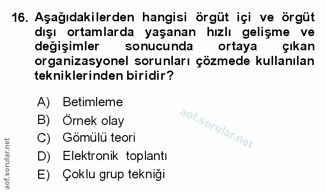Soru 16