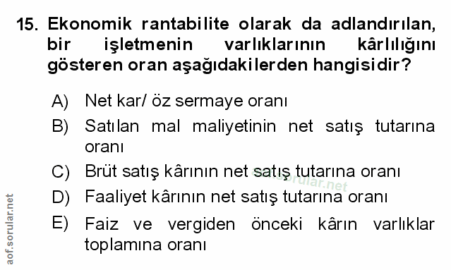 Soru 15