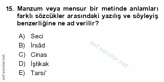 Soru 15
