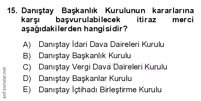 Soru 15