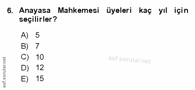 Soru 6