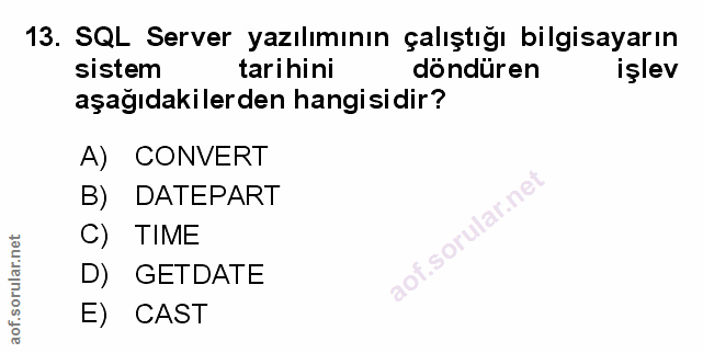 Soru 13