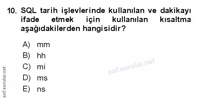 Soru 10