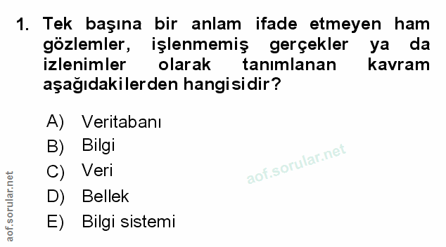 Soru 1