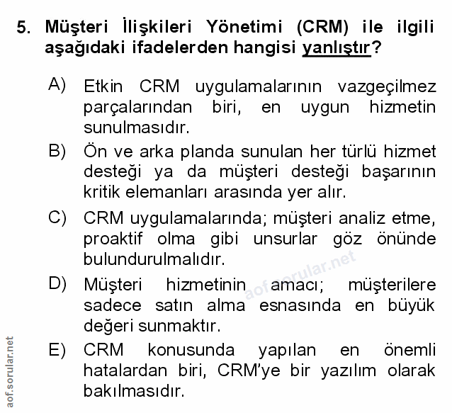 Soru 5