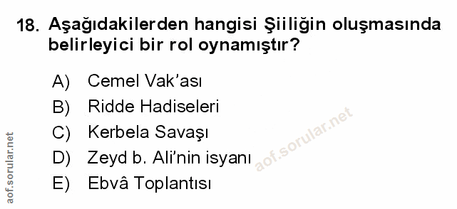 Soru 18