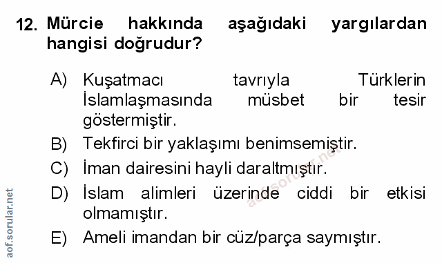 Soru 12