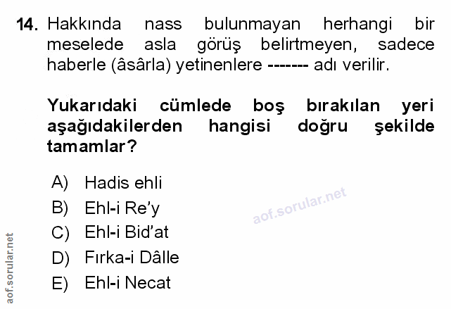 Soru 14