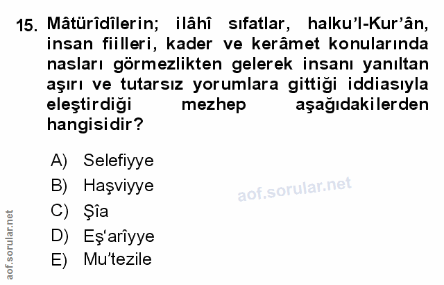 Soru 15