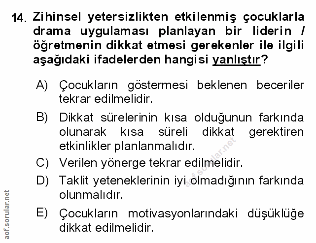 Soru 14