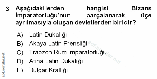 Soru 3