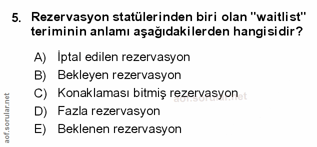 Soru 5
