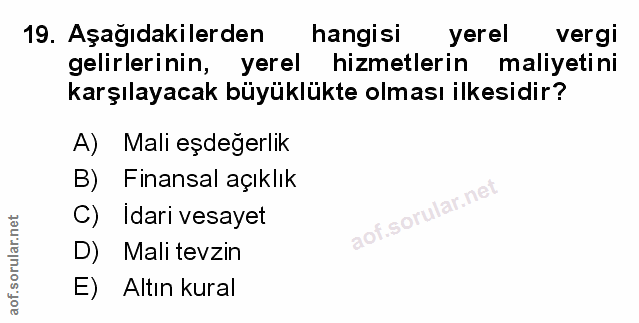 Soru 19