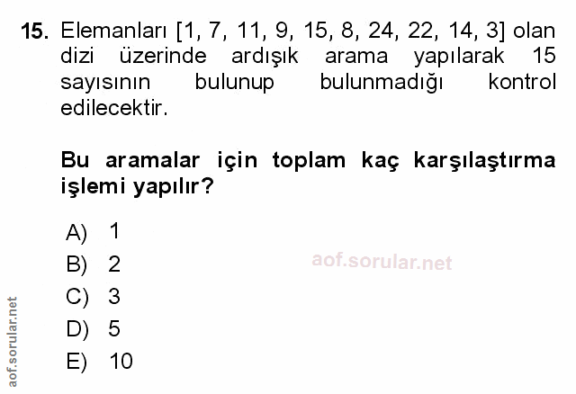 Soru 15