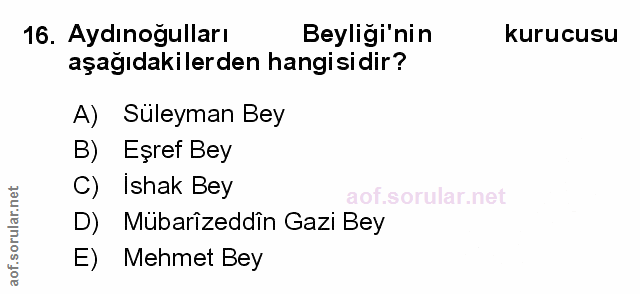 Soru 16