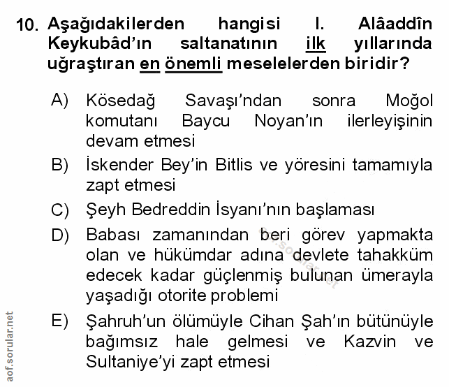 Soru 10