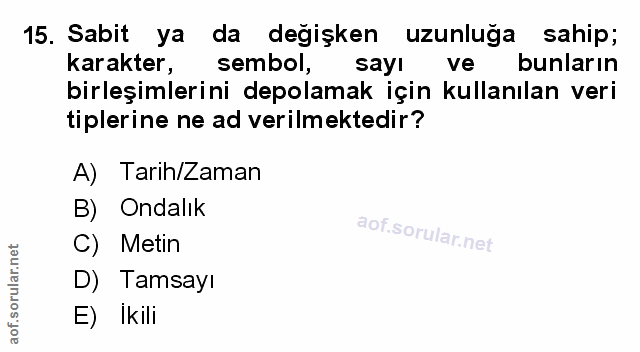 Soru 15