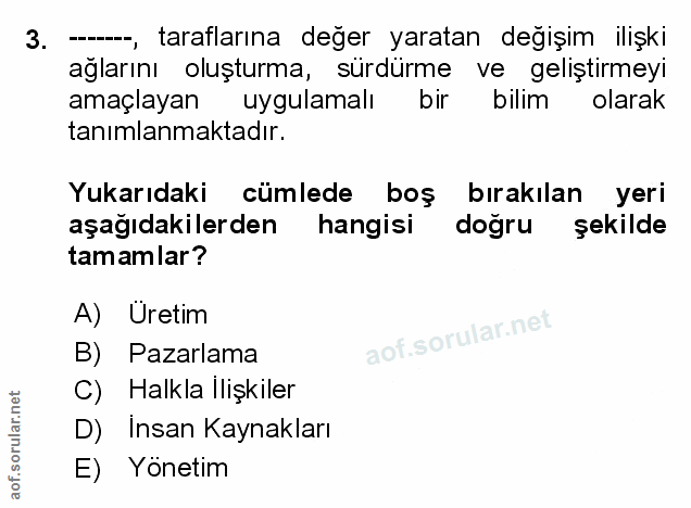 Soru 3