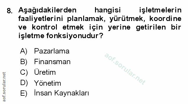 Soru 8