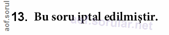 Soru 13