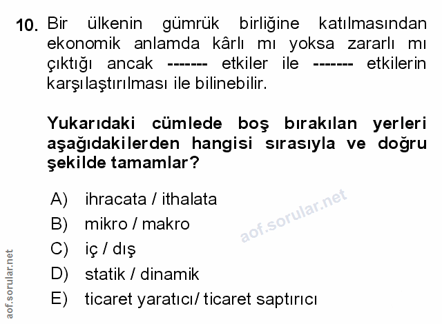 Soru 10