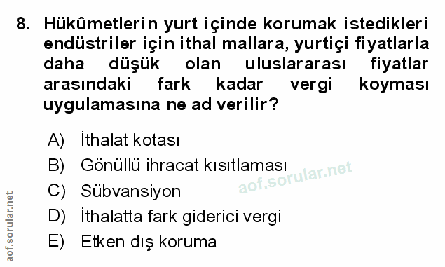 Soru 8